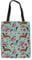HUGS IDEA Modische Schultertasche aus Segeltuch mit Hundemotiv, Dackel-Hund 12, Medium