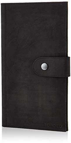 Tondeo Guardian Scherenetui aus Leder, Größe XL, Schwarz, 0,2379 kg