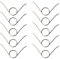 WOWOWO 10 pièces remplacer Le Ressort de Bouton de déclenchement L2 R2 JDS 001011 pour 4 contrôleur PS4 Ancienne Version