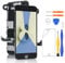 Yodoit for iPhone 8 / SE 2020 Screen Replacement Black, LCD Display Touch Digitizer with Front Camera, + Ear Speaker + Tool Kit, Compatible with Model A1863, A1905, A1906