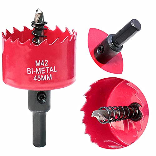 Générique Scie Cloche M42 HSS 42 mm Bimétallique Rouge