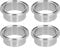 4Pcs Φ51 Chuck 64 Schnellkupplungen für Petrochemische Edelstahl-Klemmfittings,Futter
