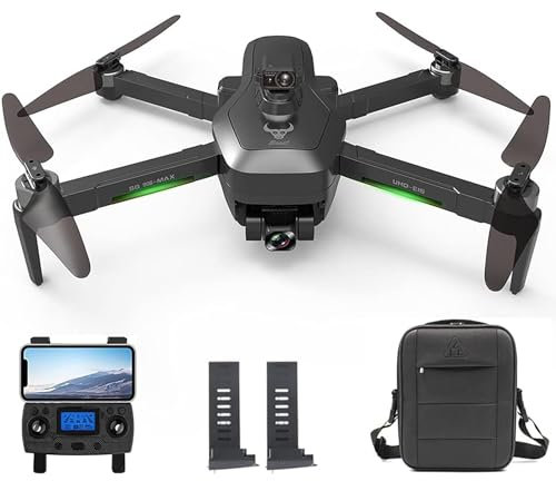 ZLL SG906 MAX Drone GPS con telecamera 4K HD, evitamento ostacoli laser a 360 gradi, gimbal a 3 assi, raggio di controllo di 1,2 km, quadcopter FPV RC professionale,2 Batteries