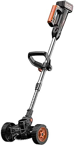 Suuim Tondeuse sans Fil Tondeuse à Gazon rétractable légère Coupe Chargeur de Batterie 48 V Tondeuse à Gazon Rechargeable Tondeuse à Batterie au Lithium Petit ménage-10 000 mA