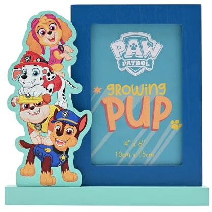 Paw Patrol Character Wooden Photo Frame