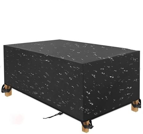 Abdeckung Gartenmöbel Winterfest Große Abdeckung Für Gartenmöbel 160x90x65cm/LxWxH Wasserdicht Uv-Beständiges Terrassenmöbel Abdeckung Tisch Abdeckung Outdoor Schutzhülle Für Gartentisch Sitzgruppe