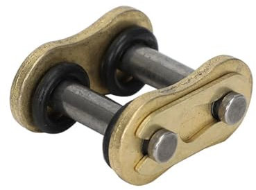 Motorrad-Kettenschnalle, Ringglied 420, 428, 520, 525, 530, schwere Kettenverbindung, Hauptgelenkglied mit O-Ring-Kettenschloss (5 Stück, 530 HV)