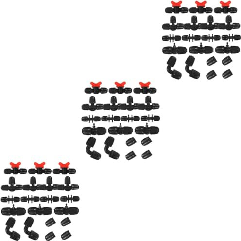 BESPORTBLE 3 Series Conectores Manguera Jardin Adaptador Manguera Jardin Racor Para Riego Por Goteo Conector De Manguera De Jardín Conector De Riego Por Goteo Adaptador De Grifo 20 Piezas*3