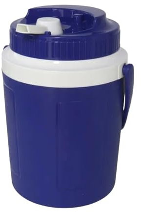 PANDAHOME Nevera Portátil Bidón Termo Azul para Agua Fría o Caliente o Bebidas Frescas para Jardin Terraza Playa Camping Verano-5Litros