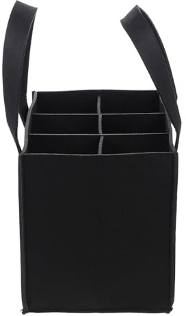 MUELODSIC Pochette de Transport en Feutre pour Bouteilles de Vin Rangement Élégant et Réutilisable pour Bouteilles Pochette de Rangement Pratique et Décorative pour Fête et Cave
