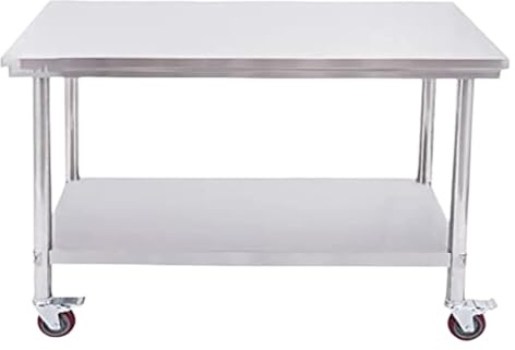 HEYDGBBZ Bar Cart, Serving,Outdoor BBQ with Pizza Oven Table Portable Trolley for Kitchen Ideal for Parties & Picnics(23''x19''x31'')
