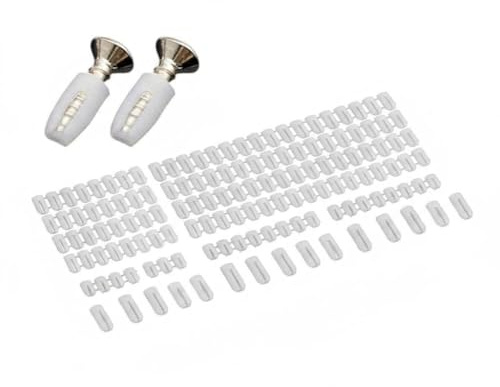 Hinge Expansion Dowels – 300 PCS Plastic Cabinet Repair Inserts for Furniture Hinge Hole Repair & Strengthening