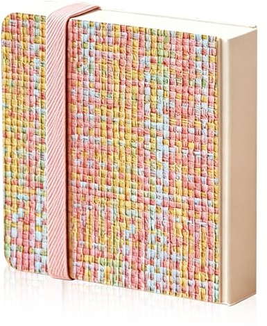 16.5 × 16.5 cm Quadratisches Aquarell-Tagebuch, 100% Baumwolle, 300 g/m², 28 Blatt Aquarell Papier Block Kaltgepresstes Aquarellpapier Skizzenbuch für Anfänger & Künstler Malerei Zeichnung Mixed Media