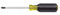 Klein Tools 6034 Tournevis cruciforme, Noir/Jaune, 102 mm