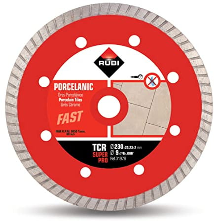 Diamantscheibe TCR 230 Superpro für Feinsteinzeug trocken
