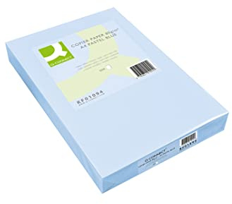 Q-Connect Blue Coloured A4 Copier Paper 80gsm Ream (Pack of 500)