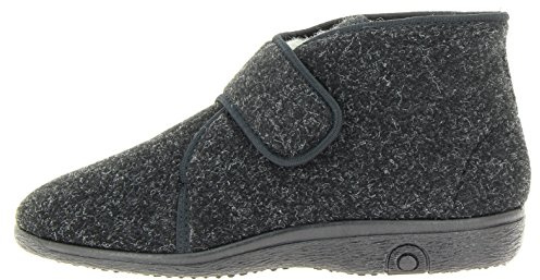 Florett Rudi, Herren Hohe Hausschuhe, Schwarz (schwarz 60), 43 EU