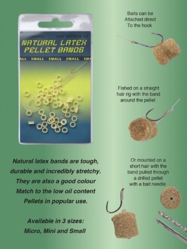DRENNAN NATURAL LATEX BAIT BAND SMALL - TGPB103