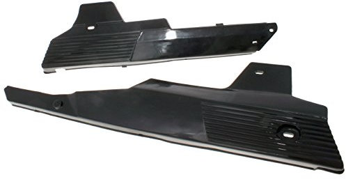 Seitenabdeckung Set schwarz für Puch Maxi P / K