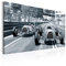 B&D XXL - Wandbilder XXL 120x80 cm 1 tlg - Wand Deko Vlies Leinwand Bilder Groß Wanddeko Wohnzimmer Schlafzimmer Kunstdrucke - Poster Auto Vintage i-B-0008-b-d