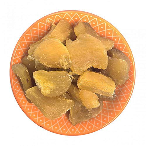 ITALIA SPEZIE - Zenzero disidratato 100% Naturale a pezzi 1 Kg - (2 x 500g) - Essiccato al naturale - senza solfiti aggiunti - Confezione Richiudibile Salvafreschezza