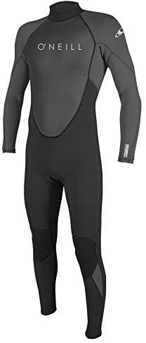 O'Neill Herren Reactor-2 3/2mm Back Zip Full Neoprenanzug, Black/Graphite, L