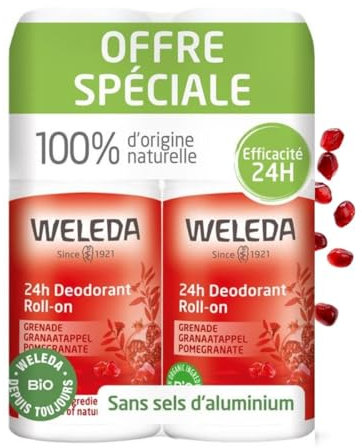 Duo Déodorant Roll-on 24H Weleda