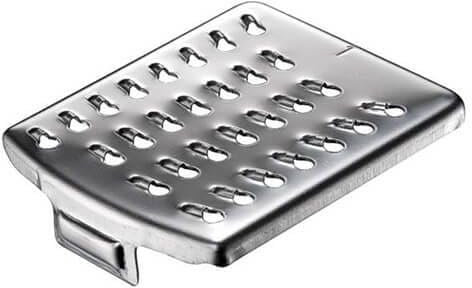 Bamix 801.001 Slicesy Râpe fine, Argent