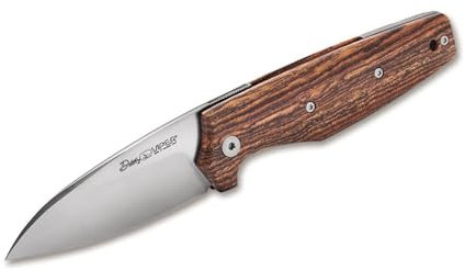 Viper Unisex – Erwachsene Dan2 Bocote Wood Taschenmesser, braun, One Size