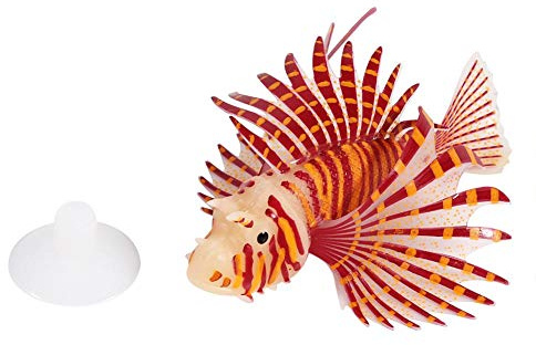 Poisson Artificiel Lumineux pour Aquarium, Décoration Ornementale Simulation, Rouge