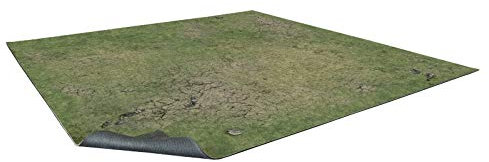Battle Systems - Grassy Fields Gaming Mat 3 x 3 - Neoprene Backing - 90 x 90 cm - Table Top Gaming Battlefield