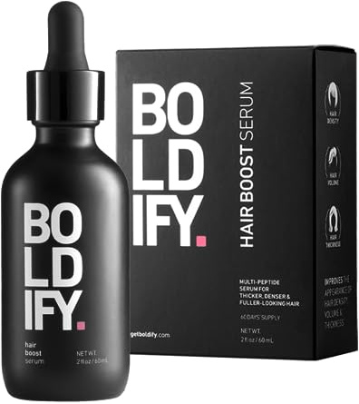 BOLDIFY Hair Growth Serum, Scalp Treatment for Thicker Hair for Women & Men