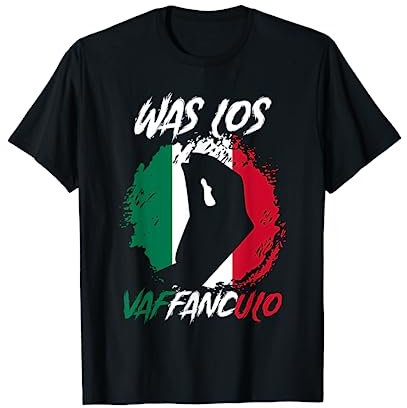 Vaffanculo Italienische Flagge Italien T-Shirt