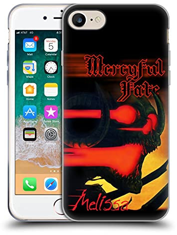 Head Case Designs Offizielle Mercyful Fate Melissa Black Metal Gelhülle [Militärischer Schutzgrad] Kompatibel Mit Apple iPhone 7/8 / SE 2020 & 2022 Und Kompatibel Mit MagSafe