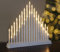 Marco Paul Interiors Christmas White Candle Bridge with 33 Pipe Faux Candles Traditional Christmas Arch Light Up Decoration Festive Décor Table Centrepiece Window Ornament Xmas Lighting