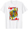 Spielkarte Jack Of Hearts TShirt I Herz Bube T-Shirt