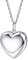 Bestyle 925 Silver Locket Necklace Holds Picture Inside Heart Shape Photo Locket Pendant with 18 Chain Silver Jewellery Gift for Women