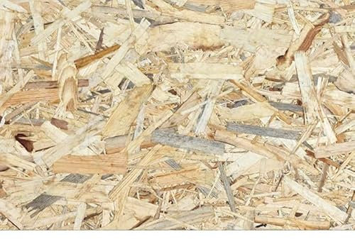 BERTINI 03926 Set de 6 Planches OSB 600 x 600 x 9 mm, Multicolore