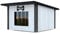 Hundehütte Outdoor Isoliert Höhle Winterfest Holz Katzenhaus 57 x 48 cm Größe M (Farbe 1)