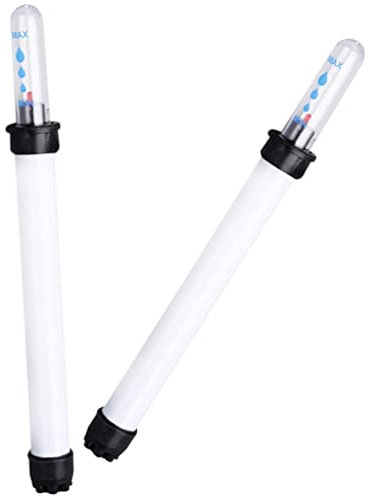 Angoily 2 Stück 16,5 cm Wasserstandsanzeige Blumentopf Wasserknappheit Erinnerung Wasserstandsanzeige Wasseranzeige Messgerät Pflanzenwasserzähler Für Gartenhauspflanze