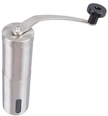 Zerodis Moler Granos de café Molinillo de café Manual Molinillo de café Manual Molinillo de café Tradicional de Acero Inoxidable Sellado de Precisión Molinillo de café Manual