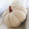 Kürbis Kissen, 3D Plüsch Kürbis Kissen, Kürbis Halloween Kissen, Herbst Kissen Kürbis Deko mit Füllung, Pumpkin Pillow, Dekokissen Kürbis Kopfkissen Kissen
