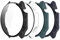 RuenTech Funda compatible con OnePlus Watch 2, con protector de pantalla resistente a los arañazos, protección de PC dura para Oppo Watch X Smartwatch Accesorios (4 unidades B)
