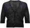 OPUS Damen Strickjacke | Cardigan DORIFA Regular aus Leinen Mix Coal Blue, 38