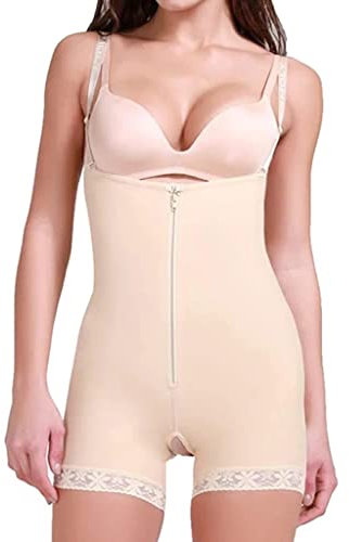 Body Modellante da Donna con Cerniera per Il Controllo della Pancia, Corsetti più Sottili per l'allenamento della Vita Modellante per Tutto Il Corpo