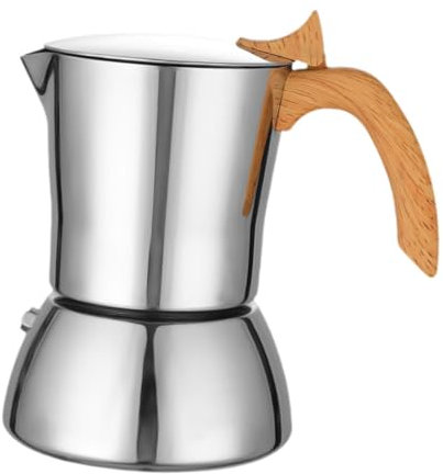 FytStycale Herd Espressokanne Edelstahlkanne 200ml Einfach zu