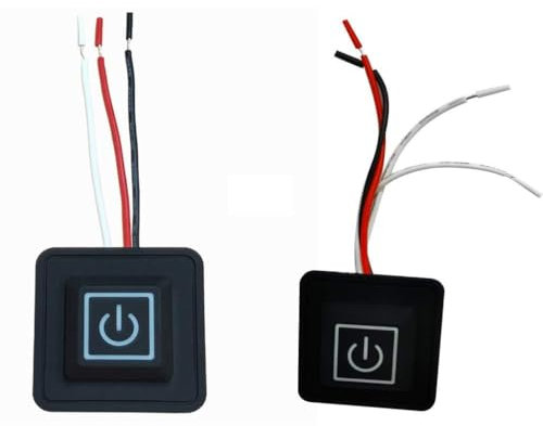 3 7-12 V Temperatur Controller Rheostat Schalter Wasserdicht Taste Schalter Für Elektrische Heizung Weste Hosen Handschuhe Langlebig