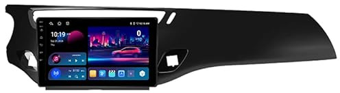 LZHIF Android 15 9 Pollici Touch Screen Radio per Citroen C3 DS3 2010-2016,Lettore Video,Navigazione GPS,Supporto Mirroring dello Schermo,Controllo del Volante Bluetooth,B 8-Core 4G+WiFi 12G+256G