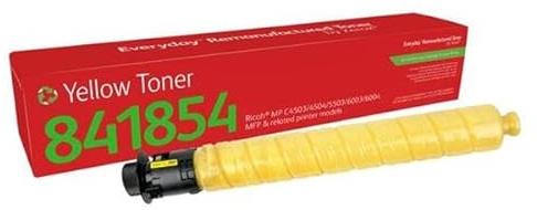 XEROX Everyday - Yellow - Compatible - Remanufactured - Toner Cartridge (Alternative to: Ricoh 841854) - Green World Alliance Return Program