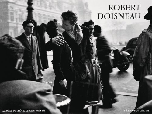 Close Up Le Baiser de L'Hotel de Ville Kunstdruck, 250gr. Papier matt (80cm x 60cm) + Ü-Poster